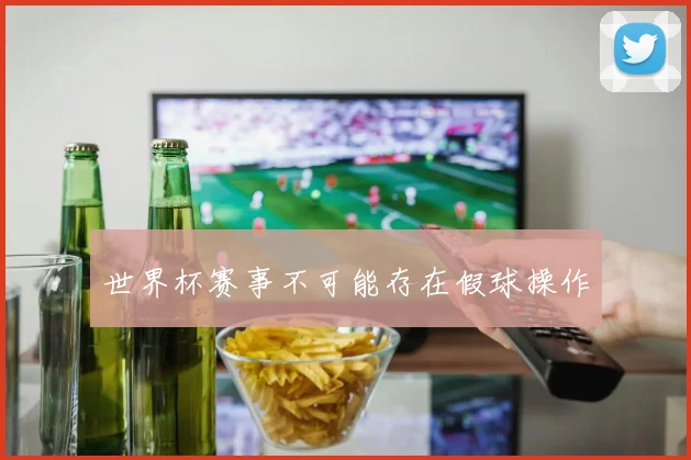 世界杯赛事不可能存在假球操作