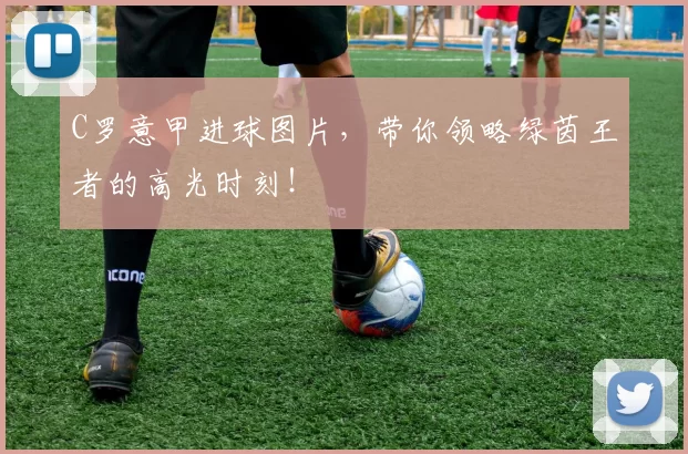 C罗意甲进球图片，带你领略绿茵王者的高光时刻！